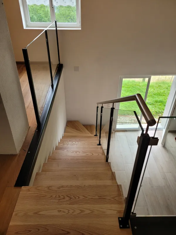 Escalier à 1/4 tournant - 3