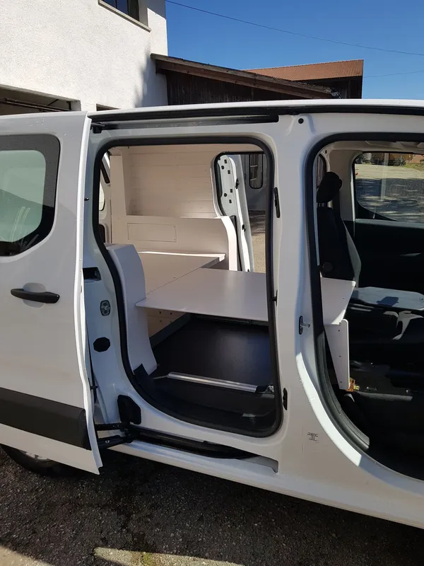 Aménagement d'un opel combo - 1
