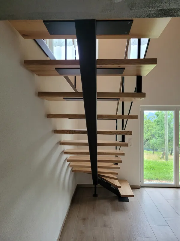 Escalier à 1/4 tournant - 3