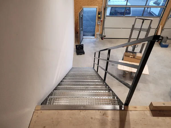 escalier industriel - 1