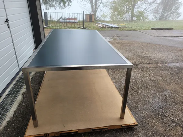 Table Inox et aluminium pour intérieur et extérieur - 0