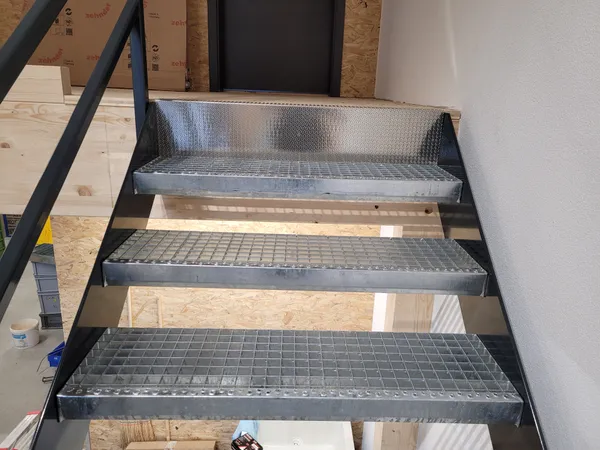 escalier industriel - 0